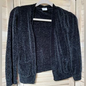 essentials dark blue cardigan